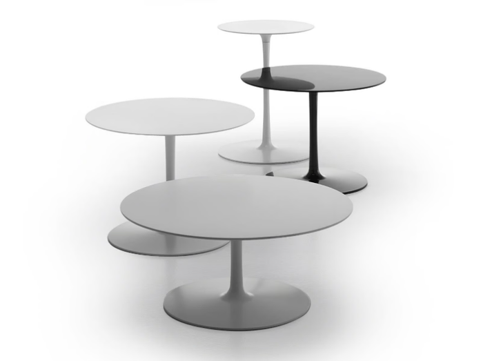 FLOW LOW TABLES - Round coffee table _ MDF Italia